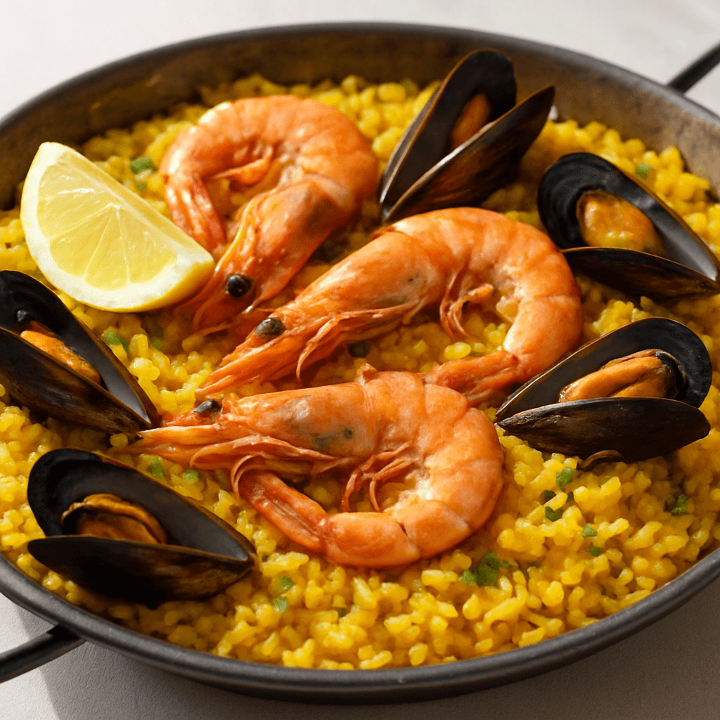 Paella de marisco